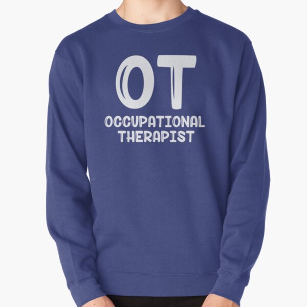 OTA and Ocupational Therapist OT Month Occupational Therapy Sudadera con  capucha, Negro, S