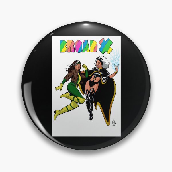 Item preview, Retro Fan Club Broad X Ways Get Through Woman Man designed and sold by CratchGraphic.
