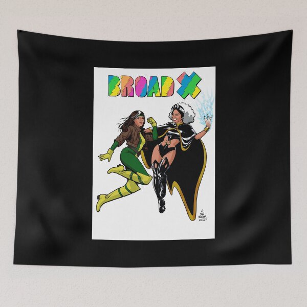 Item preview, Retro Fan Club Broad X Ways Get Through Woman Man designed and sold by CratchGraphic.