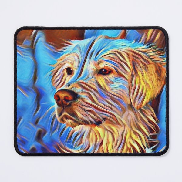 Item preview, Labrador Golden Retriever In Abstract Colours designed and sold by McThingummy.