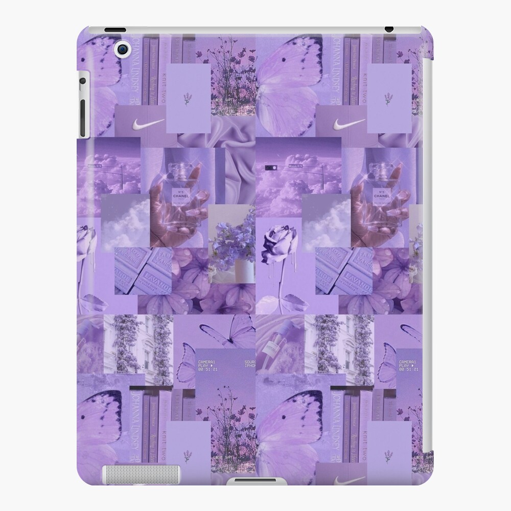 Purple Aesthetic Wallpaper Dark Purple Aesthetic Gift Decoration For Purple  Lovers iPad Case & Skin for Sale by Be Cool