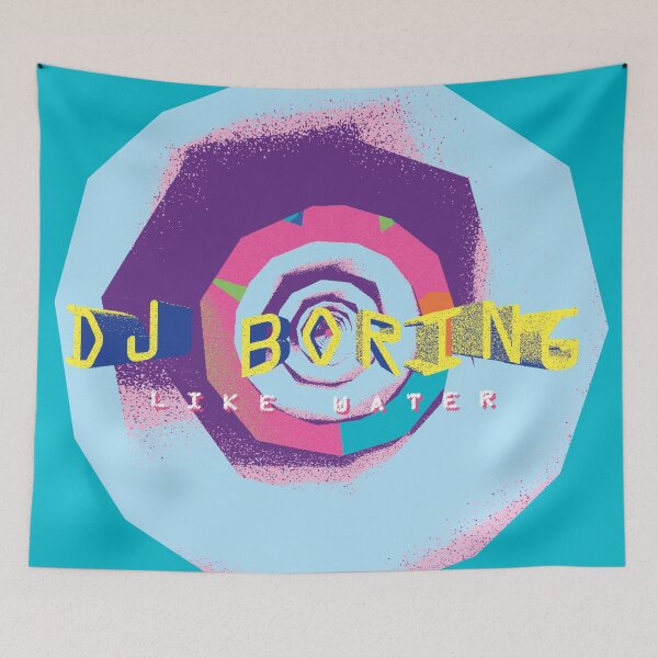 Item preview, Dj Boring like water Art designed and sold by Unfairsneaker.