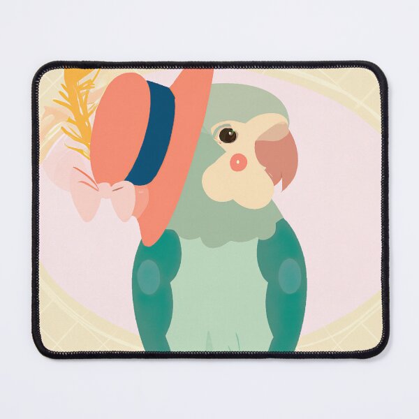 Item preview, Elsie Mae the perky parrot designed and sold by PinkCampion.