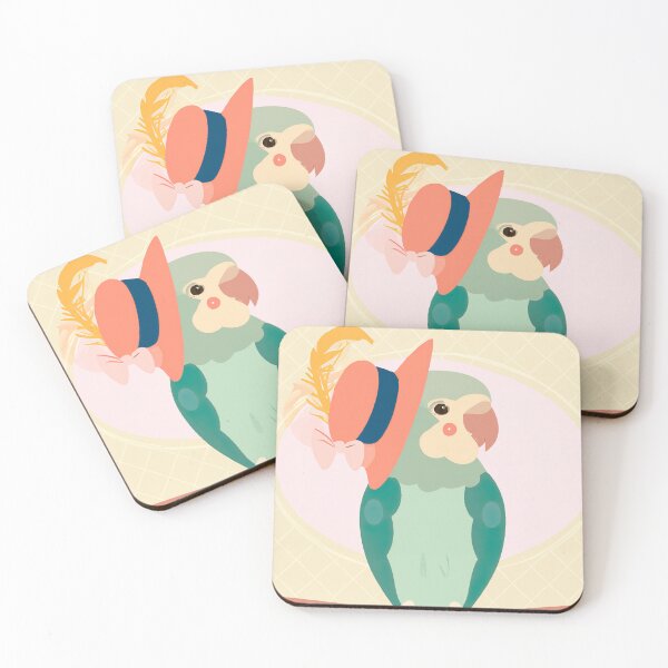 Item preview, Elsie Mae the perky parrot designed and sold by PinkCampion.