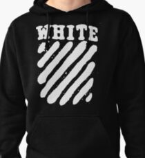Off White Grunge Pullover Hoodie