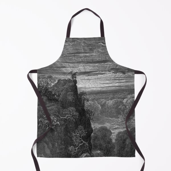 Item preview, Paradise Lost Satan flies up to Earth - Gustave Dore designed and sold by Vintage Designs +.