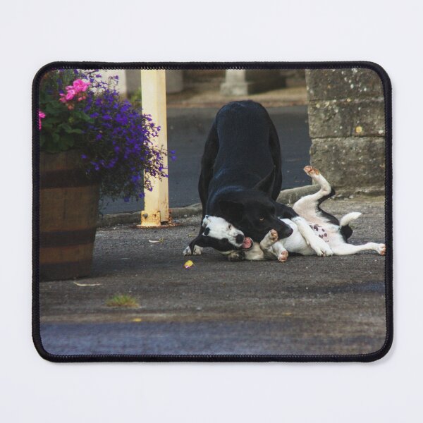 Item preview, dogs playing designed and sold by Francespoppy.