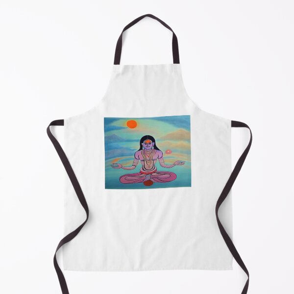 Item preview, Yogui en posición de loto medita designed and sold by Ioana1.