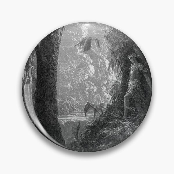 Item preview,  Paradise Lost Satan hides in Paradise - Gustave Dore designed and sold by Vintage Designs +.