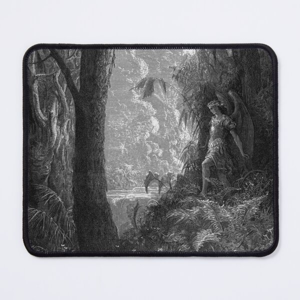 Item preview, Paradise Lost Satan hides in Paradise - Gustave Dore designed and sold by Vintage Designs +.