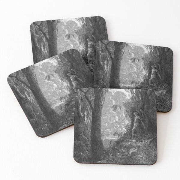 Item preview,  Paradise Lost Satan hides in Paradise - Gustave Dore designed and sold by Vintage Designs +.