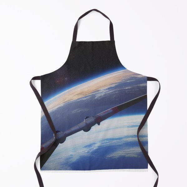Item preview, Vintage Retro Rocket in Space designed and sold by BAYFAIRE.