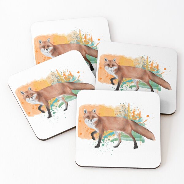 Item preview, Copy of Colorful Red Fox  designed and sold by reddogbuckeye.