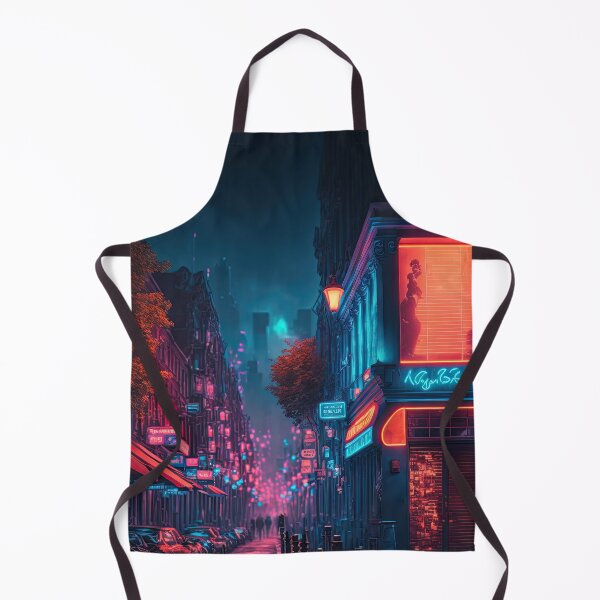 Item preview, Cyberpunk City Amsterdam Streets designed and sold by art8085.