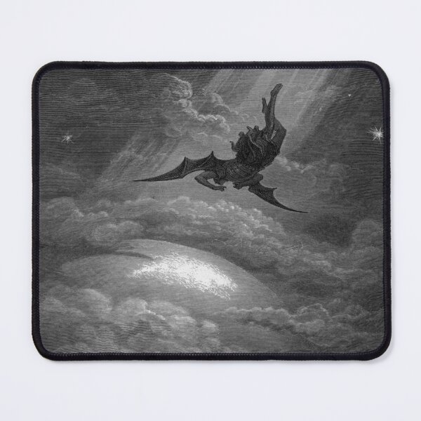 Item preview,  Paradise Lost Satan is cast out of Heaven and is plunged into Hell - Gustave Dore designed and sold by Vintage Designs +.