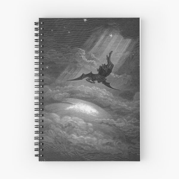 Item preview,  Paradise Lost Satan is cast out of Heaven and is plunged into Hell - Gustave Dore designed and sold by Vintage Designs +.
