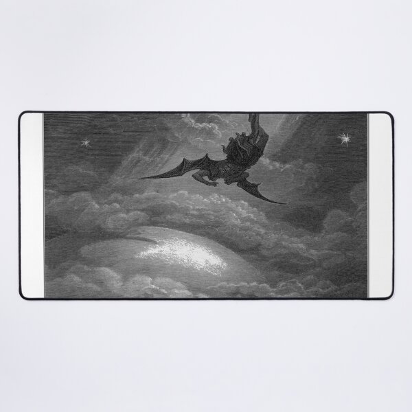 Item preview, Paradise Lost Satan is cast out of Heaven and is plunged into Hell - Gustave Dore designed and sold by Vintage Designs +.