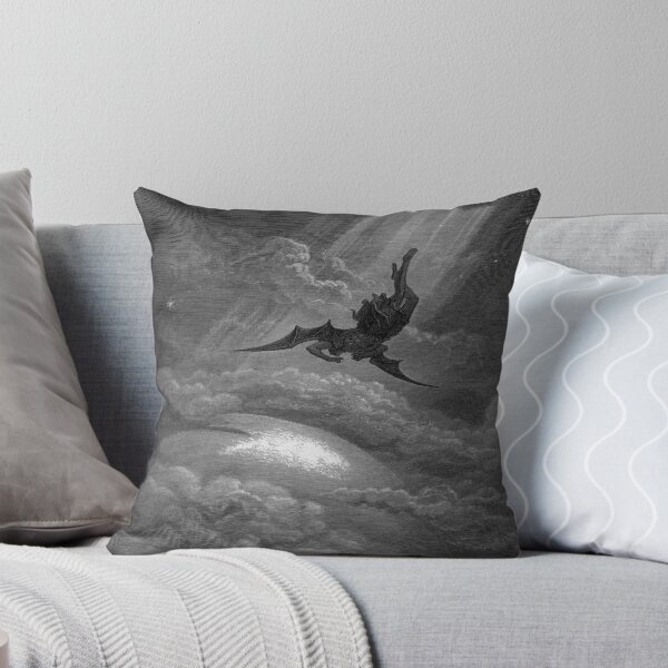 Item preview,  Paradise Lost Satan is cast out of Heaven and is plunged into Hell - Gustave Dore designed and sold by Vintage Designs +.