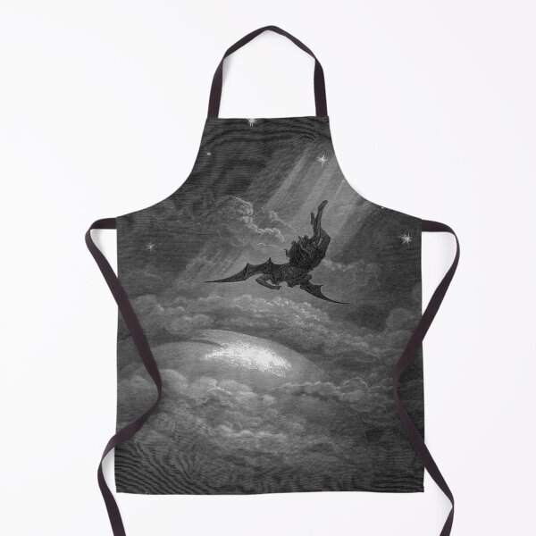Item preview, Paradise Lost Satan is cast out of Heaven and is plunged into Hell - Gustave Dore designed and sold by Vintage Designs +.