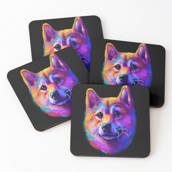 Item preview, Colorful Fluffy Inu  designed and sold by FashO-Box.