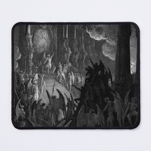 Item preview, Paradise Lost Satan takes his throne in Hell - Gustave Dore  designed and sold by Vintage Designs +.