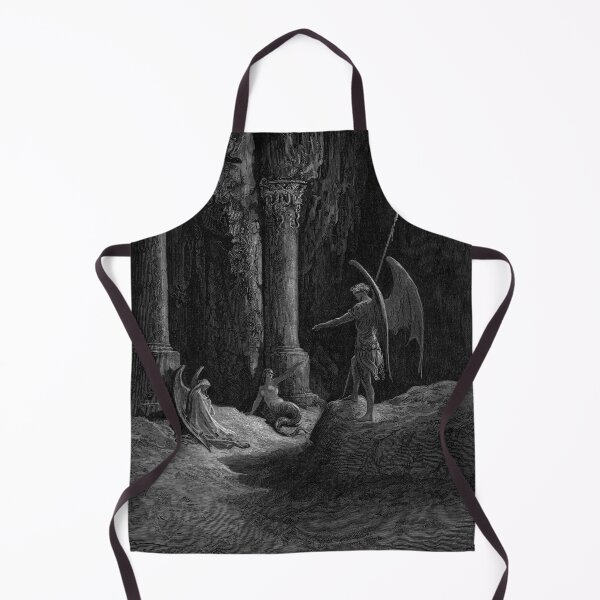Item preview, Paradise Lost Satan talks to Sin and Death - Gustave Dore designed and sold by Vintage Designs +.