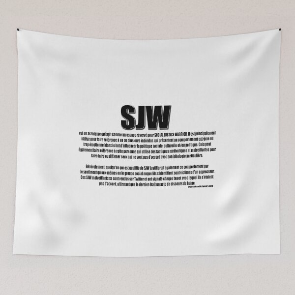 Item preview, What does SJW mean designed and sold by JonathanP514.