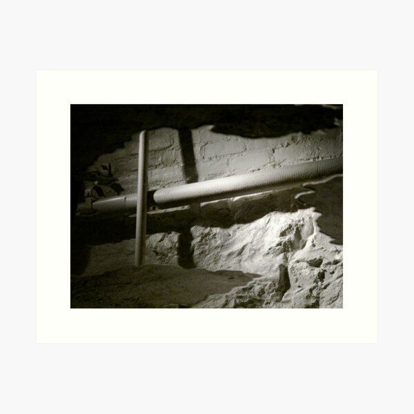 Floor Pipe Art Print