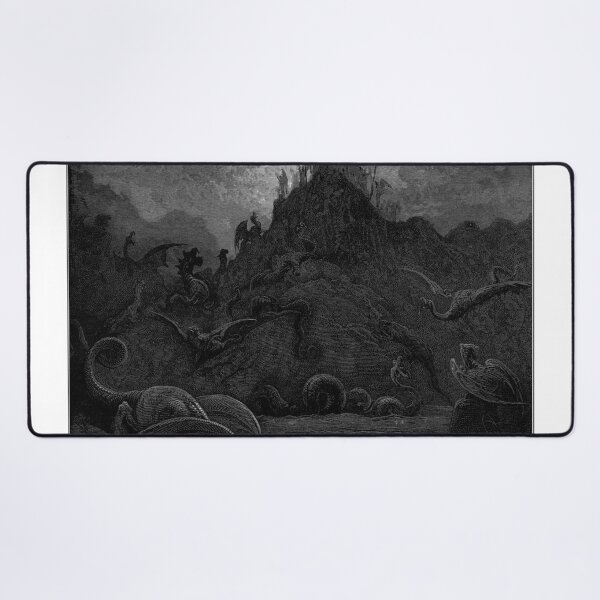Item preview, Paradise Lost The Angels look over Hell - Gustave Dore designed and sold by Vintage Designs +.