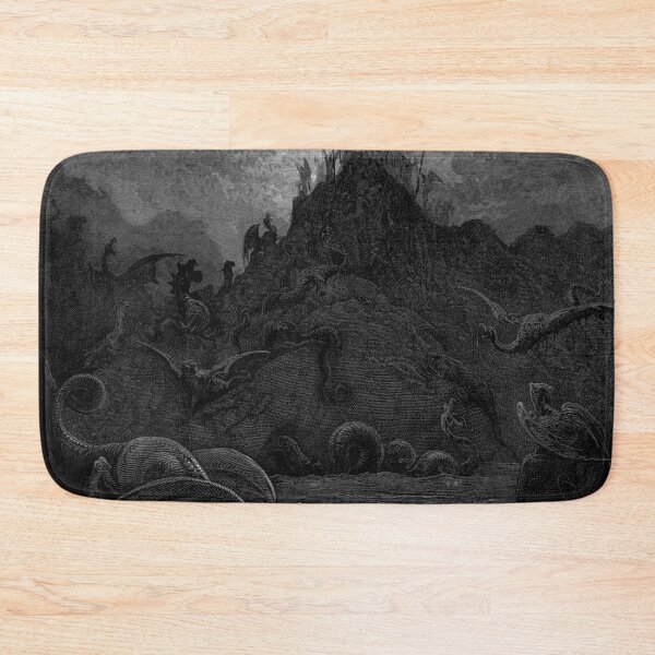 Item preview, Paradise Lost The Angels look over Hell - Gustave Dore  designed and sold by Vintage Designs +.