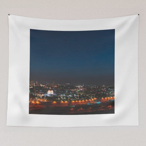 Item preview, Beautiful Jerusalem at night  designed and sold by ArtsOfWonder.