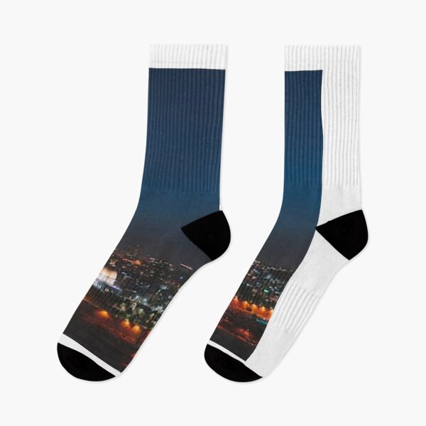 Item preview, Beautiful Jerusalem at night  designed and sold by ArtsOfWonder.