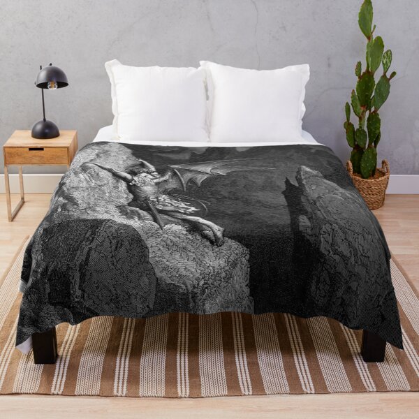 Item preview, Paradise Lost The Fall of Lucifer - Gustave Dore designed and sold by Vintage Designs +.