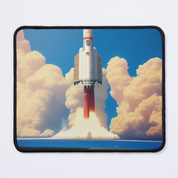 Item preview, 80s Rocket Launch Vintage designed and sold by BAYFAIRE.
