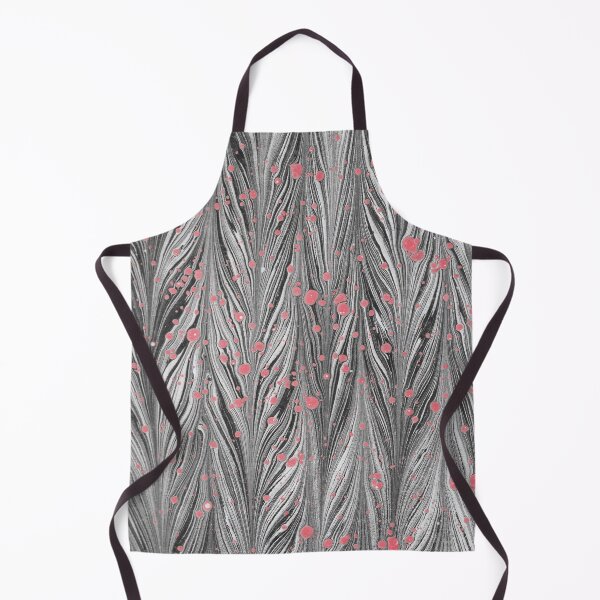 Item preview, Traditional Turkish marbling art Ebru, handmade , black and white designed and sold by Pacika.