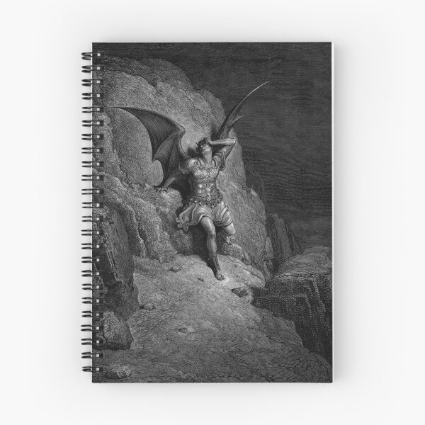 Item preview, Paradise Lost The Fall of Satan - Gustave Doré  designed and sold by Vintage Designs +.