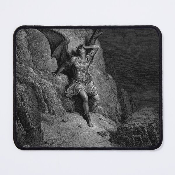Item preview, Paradise Lost The Fall of Satan - Gustave Doré designed and sold by Vintage Designs +.