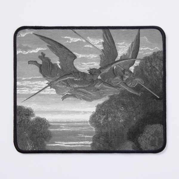 Item preview, Paradise Lost Two of the Angels talk - Gustave Dore designed and sold by Vintage Designs +.