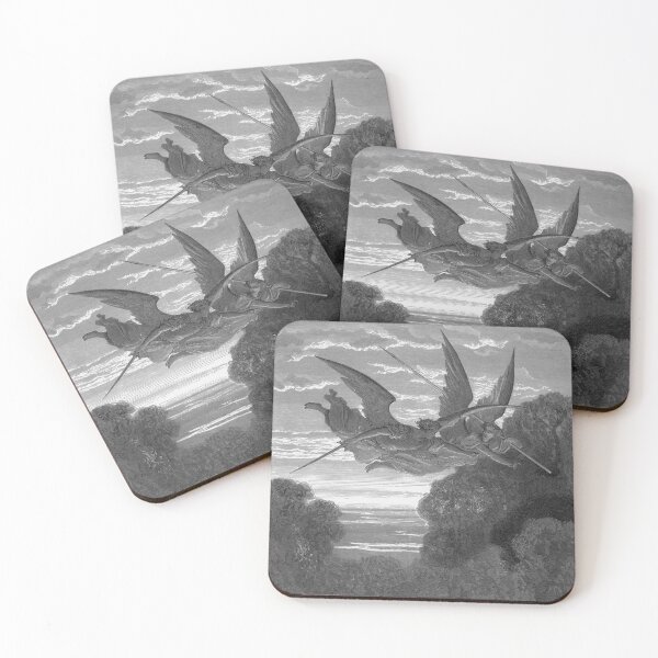 Item preview, Paradise Lost Two of the Angels talk - Gustave Dore  designed and sold by Vintage Designs +.