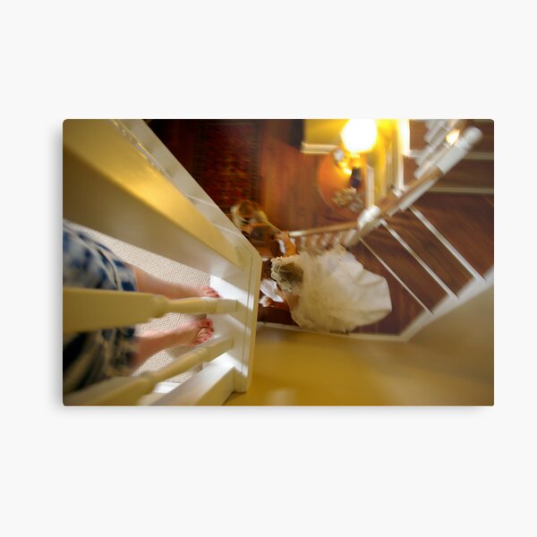 Walking Out on Me. Metal Print