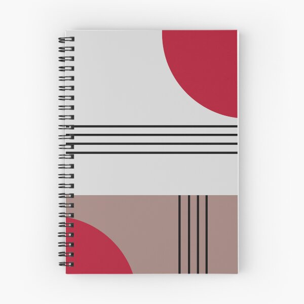 Item preview, Geometric abstract design with red designed and sold by HelenMarash.