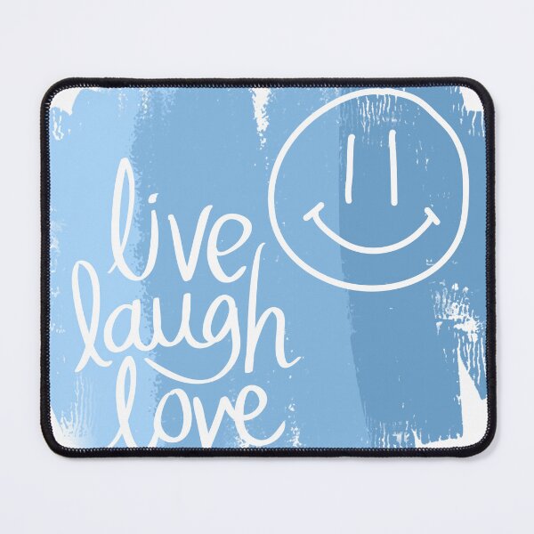 Item preview, Smiley blue background designed and sold by Tervezek.
