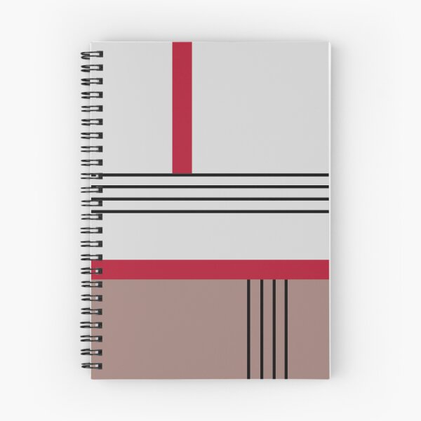 Item preview, Geometric abstract design with red designed and sold by HelenMarash.