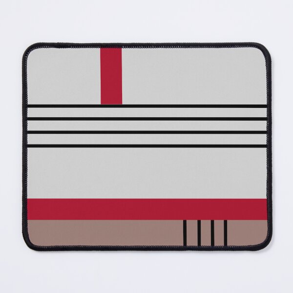 Item preview, Geometric abstract design with red designed and sold by HelenMarash.