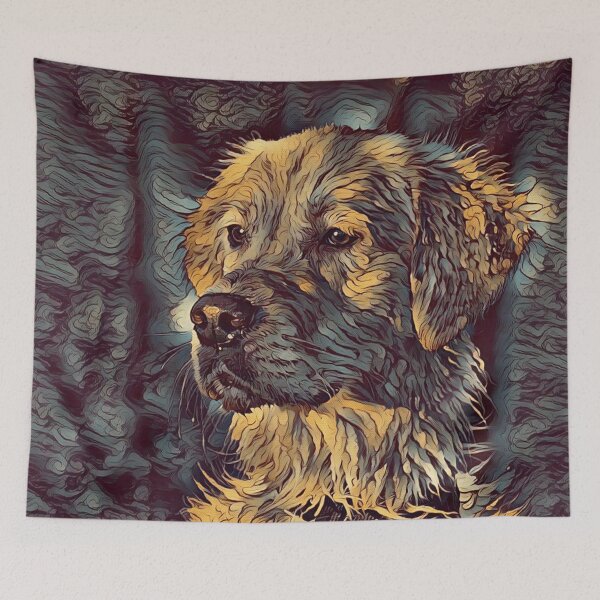 Item preview, Labrador Golden Retriever In Profile designed and sold by McThingummy.