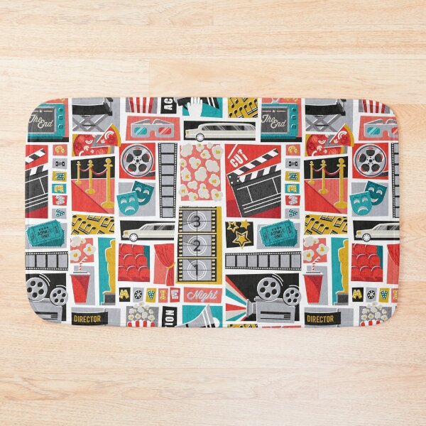 Item preview, Movie night // white background film and cinema motifs designed and sold by SelmaCardoso.