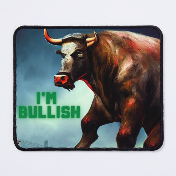 Item preview, I'm Bullish - Bull vs Bear Market designed and sold by Merigold.
