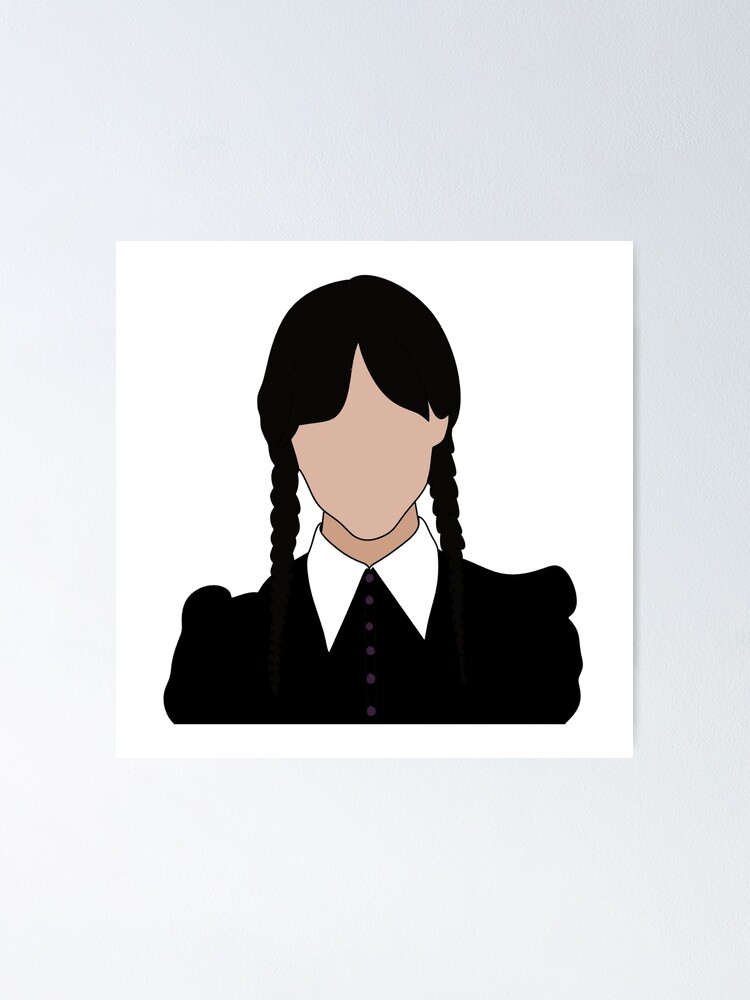 Wednesday Addams Digital Art Jenna Ortega Wednesday Addams -  Sweden