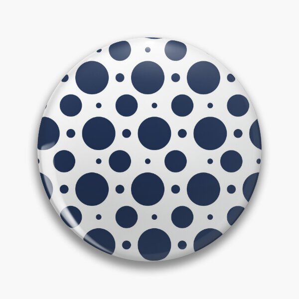 Item preview, Nautical Pattern Of Blue Polka Dots On A White Pattern designed and sold by Pattern1design.