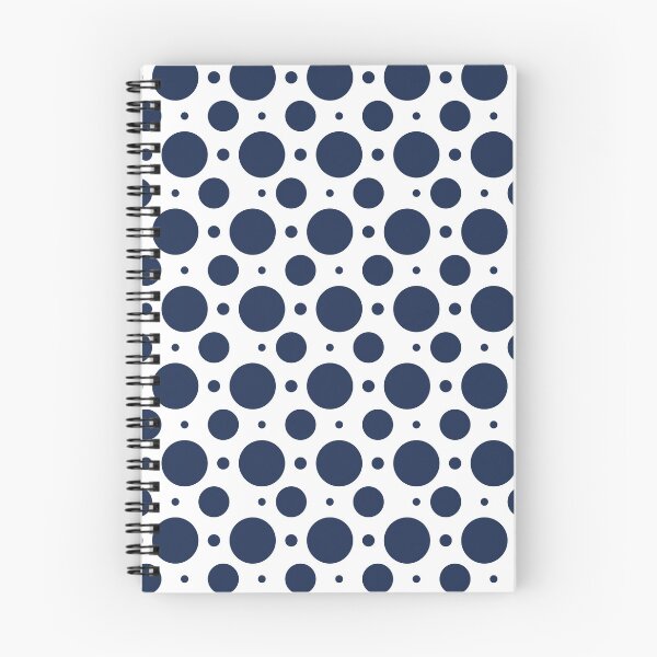 Artikelvorschau, Seemuster der blauen Tupfen auf einem weißen Muster entworfen und verkauft von Pattern1design.